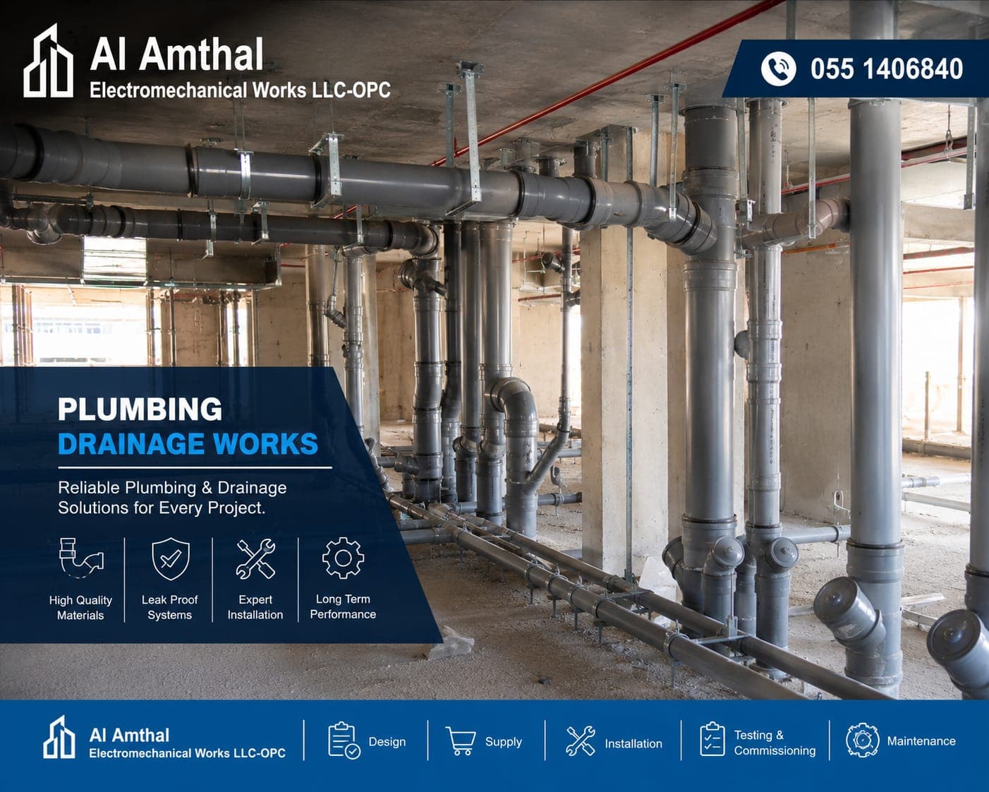 Plumbing Drainage Installation